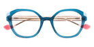 Face A Face® CHROMA 1 FAF CHROMA 1 3207 50 - Grey Blue Petrol Transparent (3207) Eyeglasses