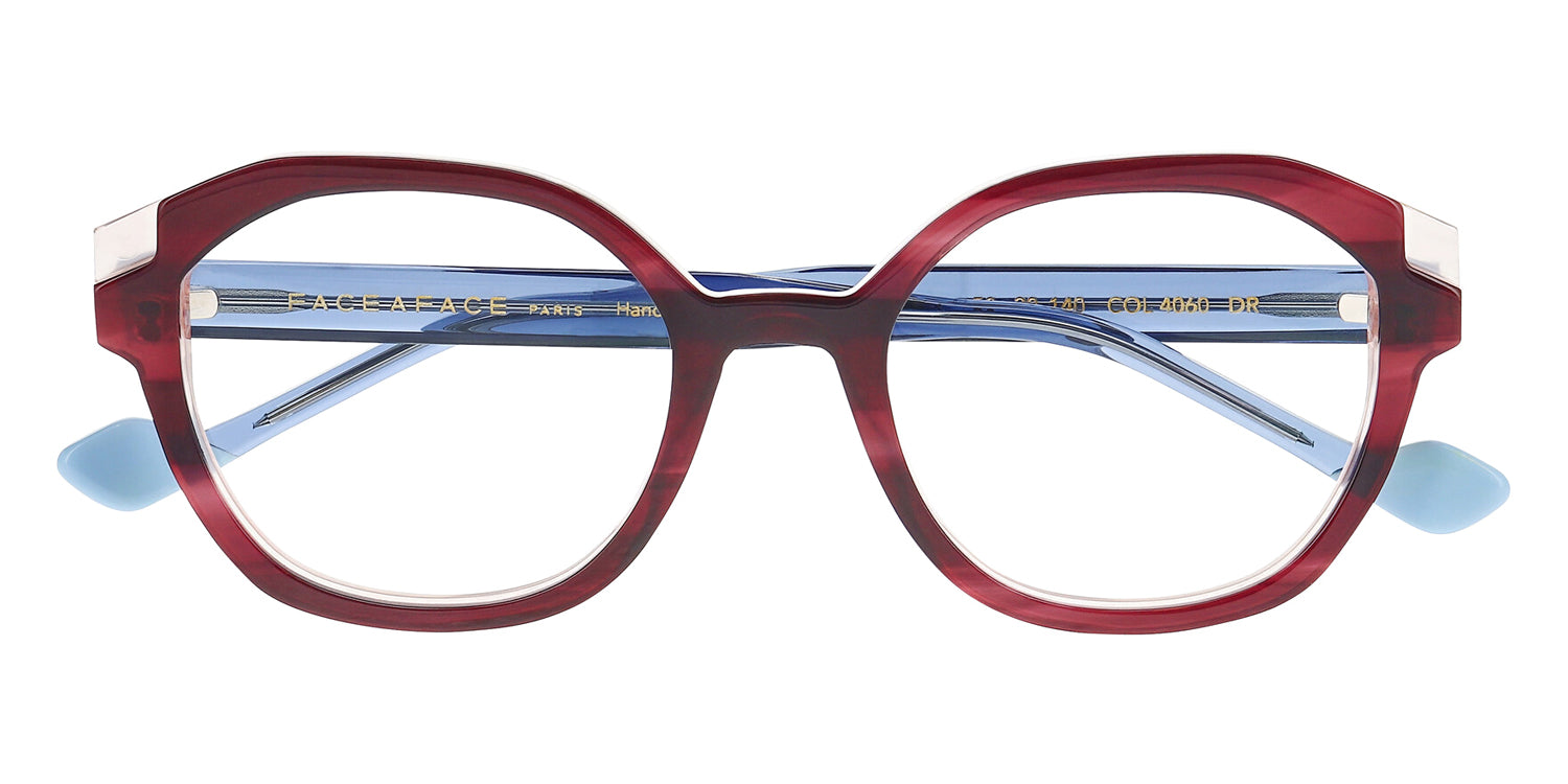 Face A Face® CHROMA 1 FAF CHROMA 1 4060 50 - Tortoise Aubergine Irisé (4060) Eyeglasses