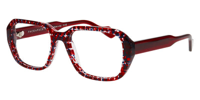 Face A Face® CLINT 1 FAF CLINT 1 6631 54 - Pixel Red and Blue (6631) Eyeglasses