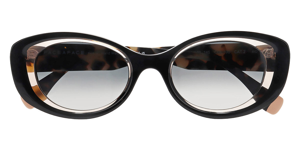 Face A Face® CLONE 1 FAF CLONE 1 100 51 - Black (100) Sunglasses