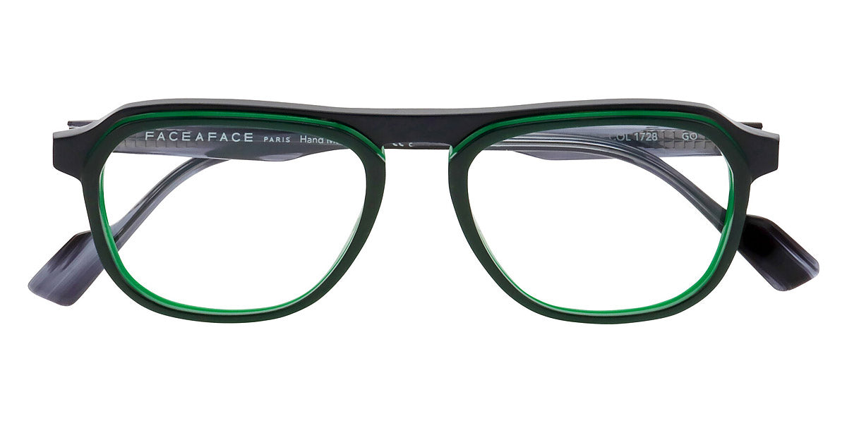 Face A Face® CLOUD 1 FAF CLOUD 1 1728 53 - Marine Blue/Neon Green Lime (1728) Eyeglasses