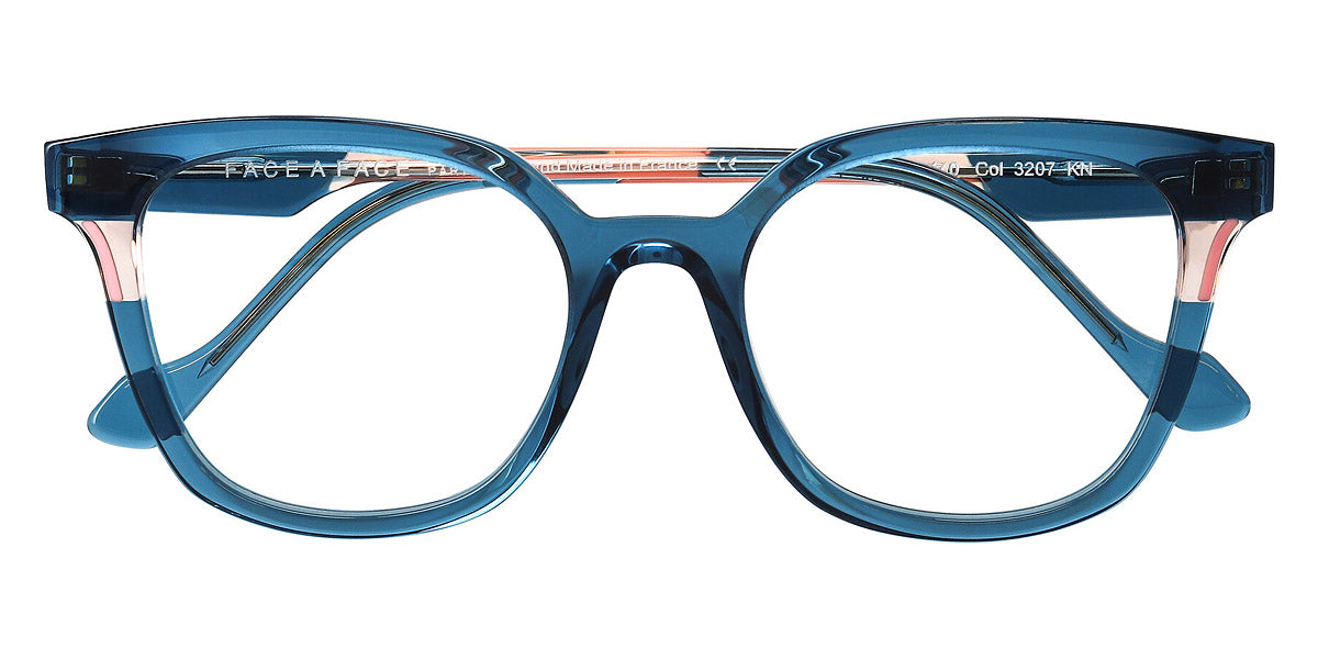 Face A Face® DARIA 1 FAF DARIA 1 3207 50 - Gray Blue Petrol Transparent (3207) Eyeglasses