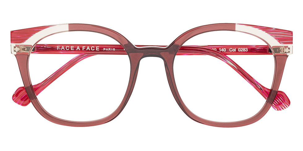 Face A Face® DJAZZ 1 FAF DJAZZ 1 0283 51 - Transparent Eggplant (0283) Eyeglasses