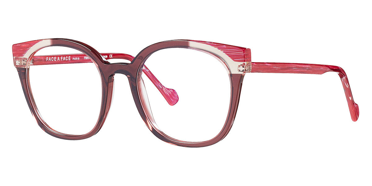 Face A Face® DJAZZ 1 FAF DJAZZ 1 0283 51 - Transparent Eggplant (0283) Eyeglasses