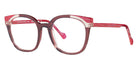 Face A Face® DJAZZ 1 FAF DJAZZ 1 0283 51 - Transparent Eggplant (0283) Eyeglasses