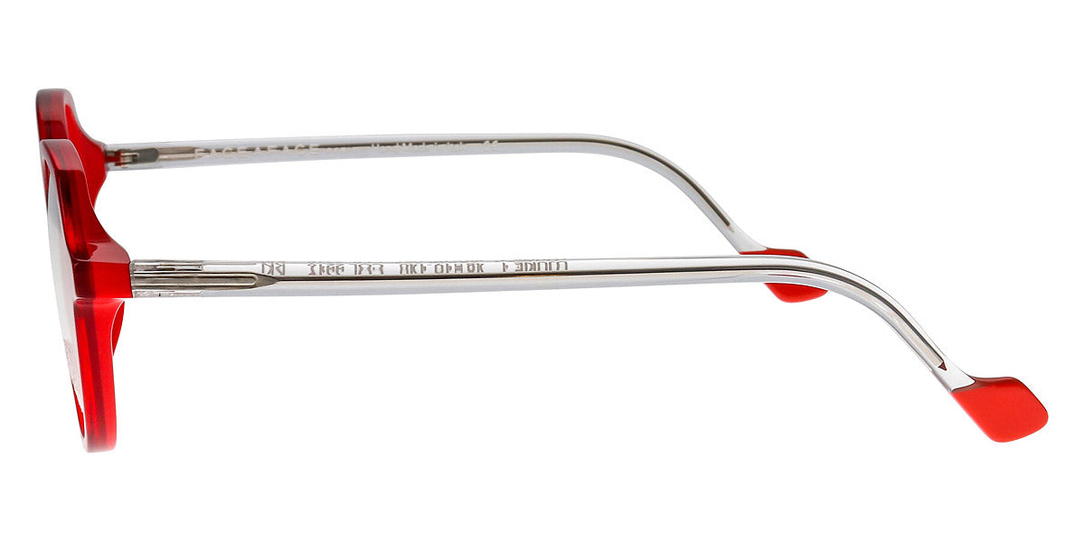 Face A Face® DJUNE 1 FAF DJUNE 1 2216 48 - Red Transparent/Flash Red (2216) Eyeglasses