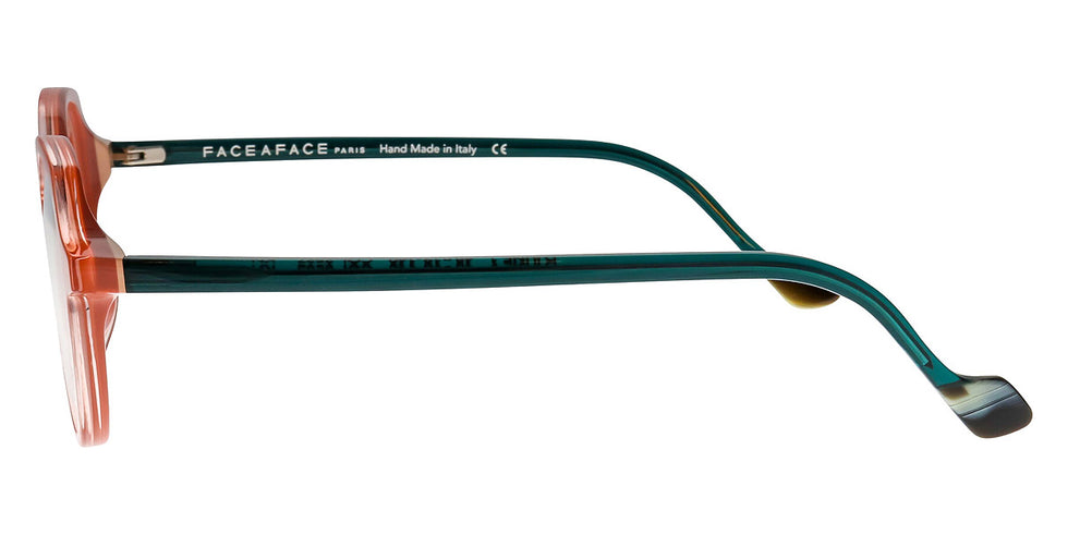 Face A Face® DJUNE 1 FAF DJUNE 1 2527 48 - Opaque Petrol Blue/Pink Blush (2527) Eyeglasses