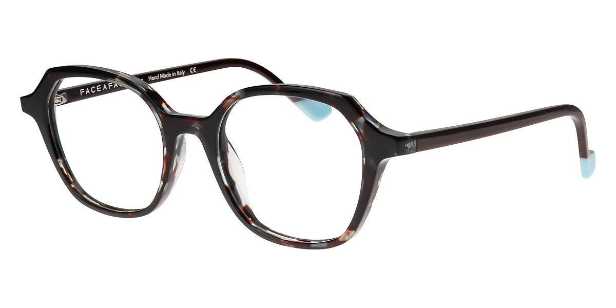 Face A Face® DJUNE 2 FAF DJUNE 2 0078 50 - Tortoise Acajou Blue (0078) Eyeglasses