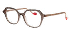 Face A Face® DJUNE 2 FAF DJUNE 2 4321 50 - Transparent Striped Amber (4321) Eyeglasses