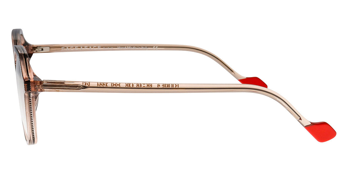 Face A Face® DJUNE 2 FAF DJUNE 2 4321 50 - Transparent Striped Amber (4321) Eyeglasses