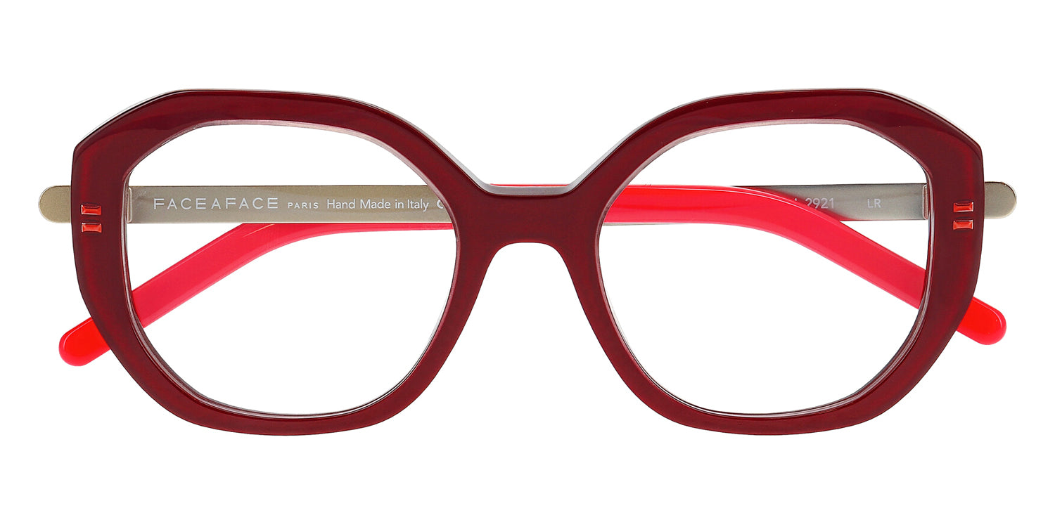 Face A Face® DUNES 1 FAF DUNES 1 2921 52 - Bordeau Crystal Top (2921) Eyeglasses