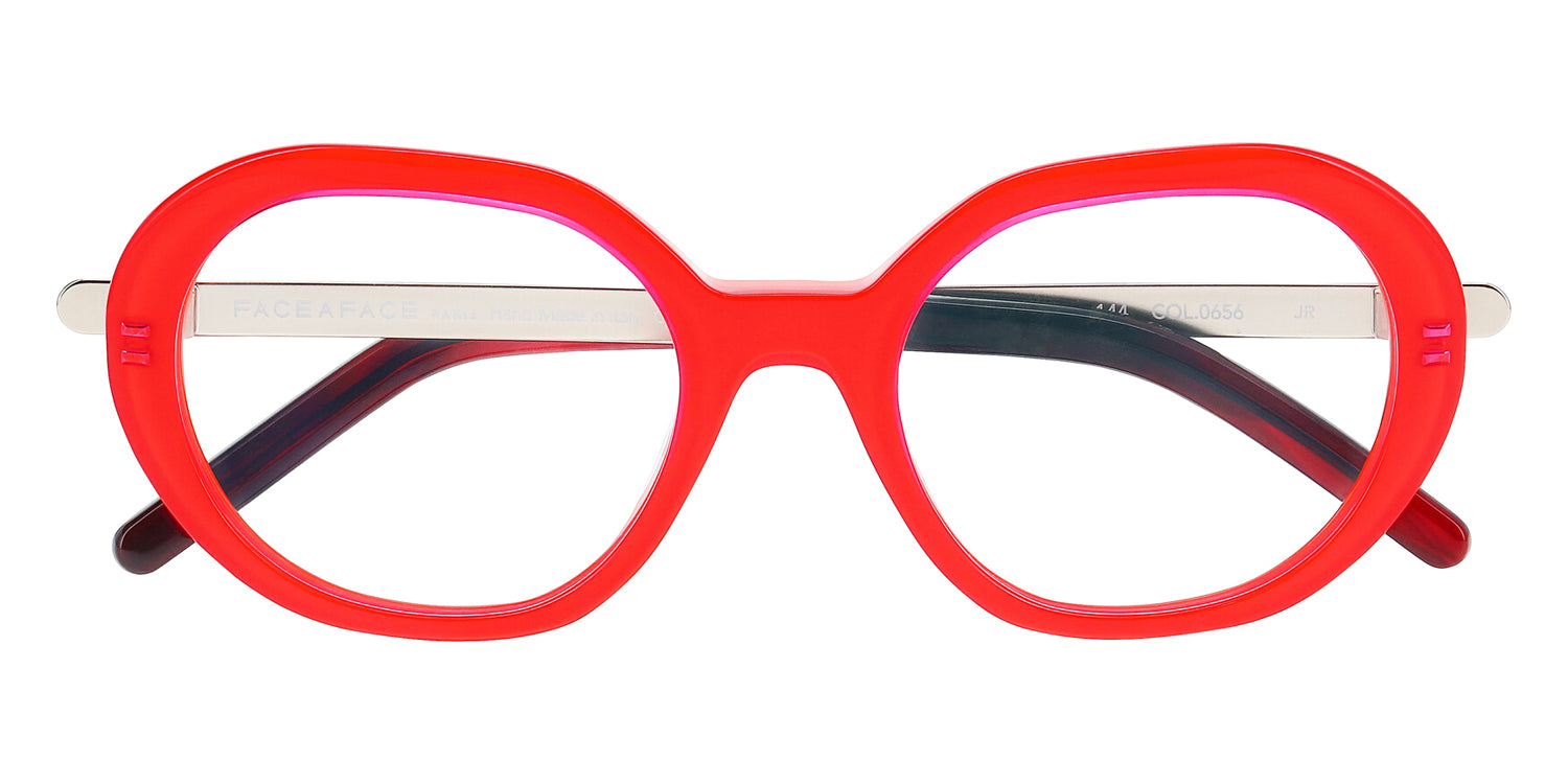 Face A Face® DUNES 2 FAF DUNES 2 0656 53 - Rose Fushia/Orange (656) Eyeglasses