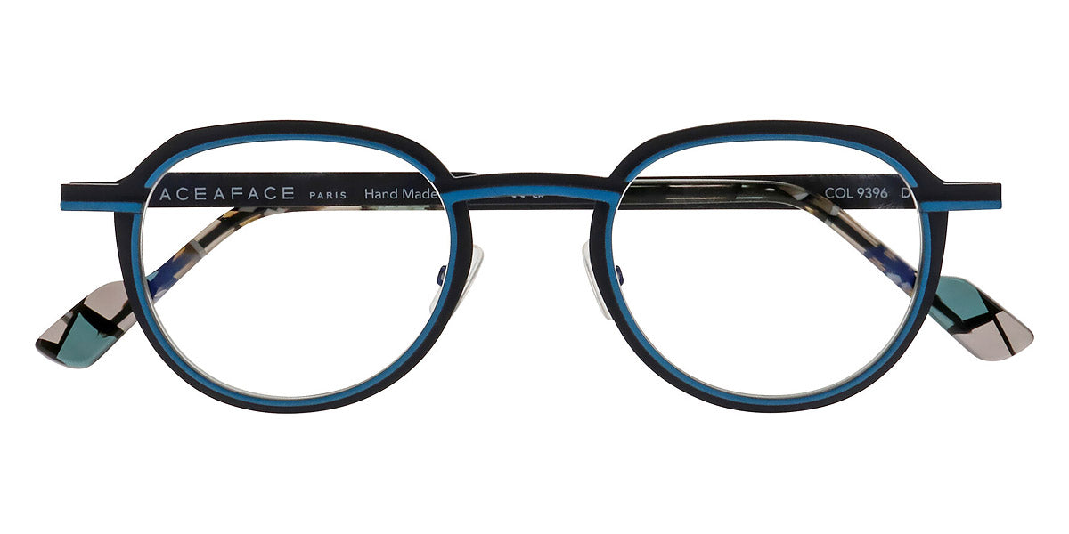 Face A Face® EIFFEL 1 FAF EIFFEL 1 9396 48 - Satin Turquoise (9396) Eyeglasses