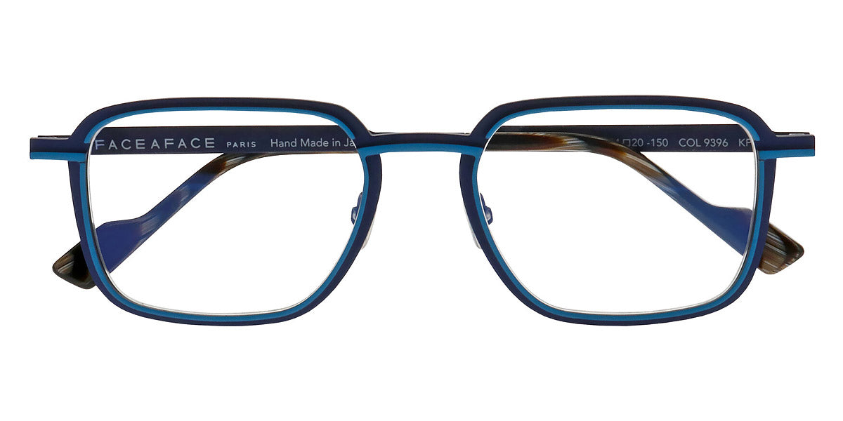Face A Face® EIFFEL 3 FAF EIFFEL 3 9396 54 - Satin Turquoise (9396) Eyeglasses