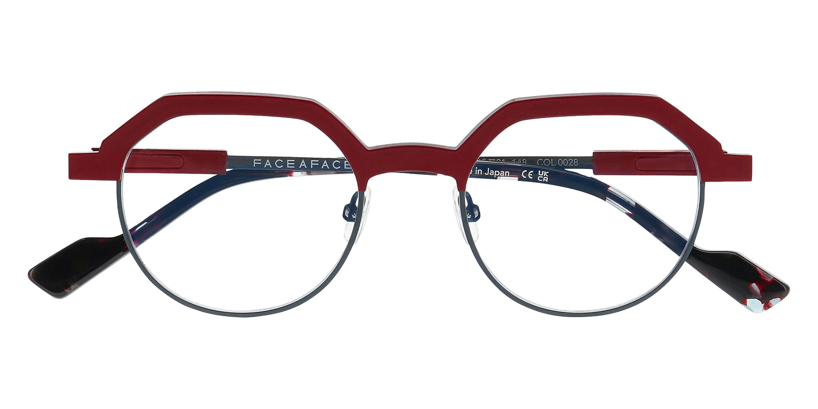 Face a Face® FACTORY 1 Eyeglasses - 0028 - BURGUNDY