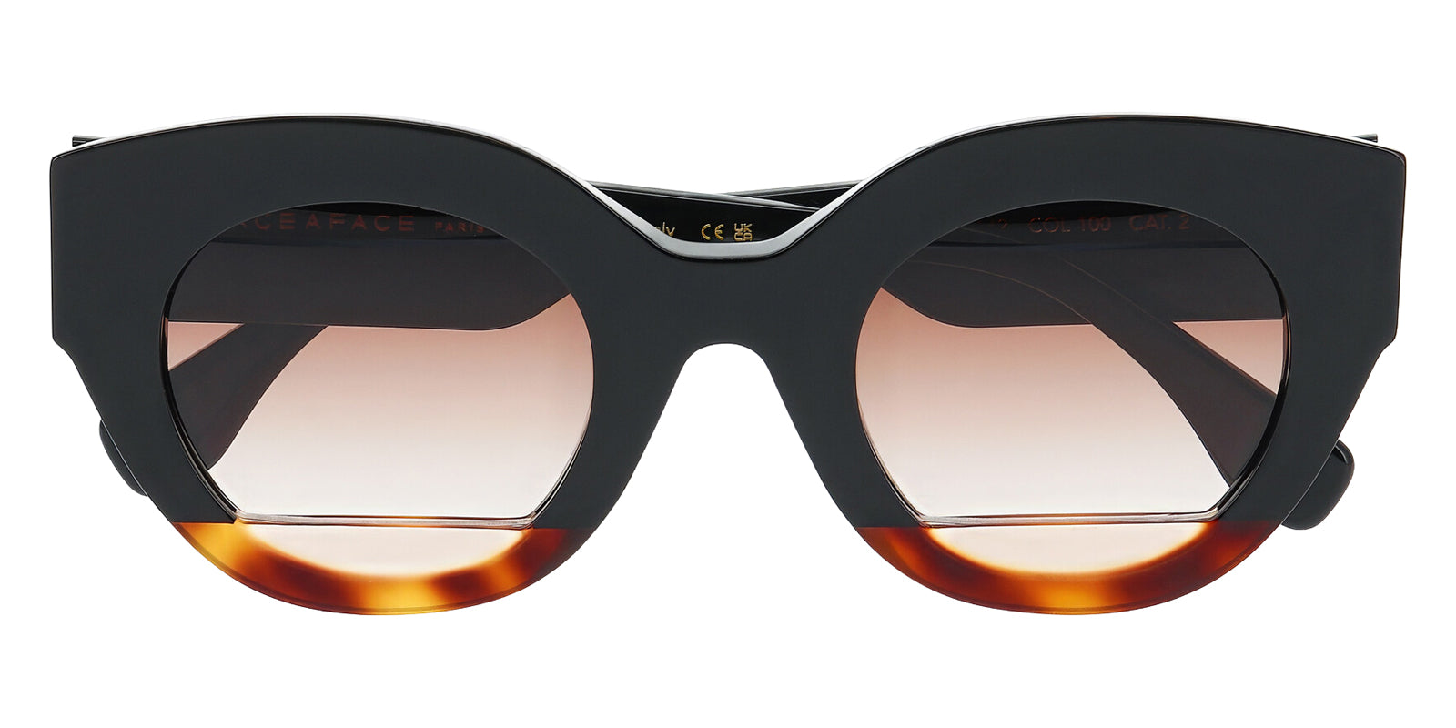 Face a Face® FILL 1 Sunglasses - 0100 - BLACK