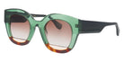 Face a Face® FILL 2 Sunglasses - 2725 - TRANSPARENT HUNTER GREEN