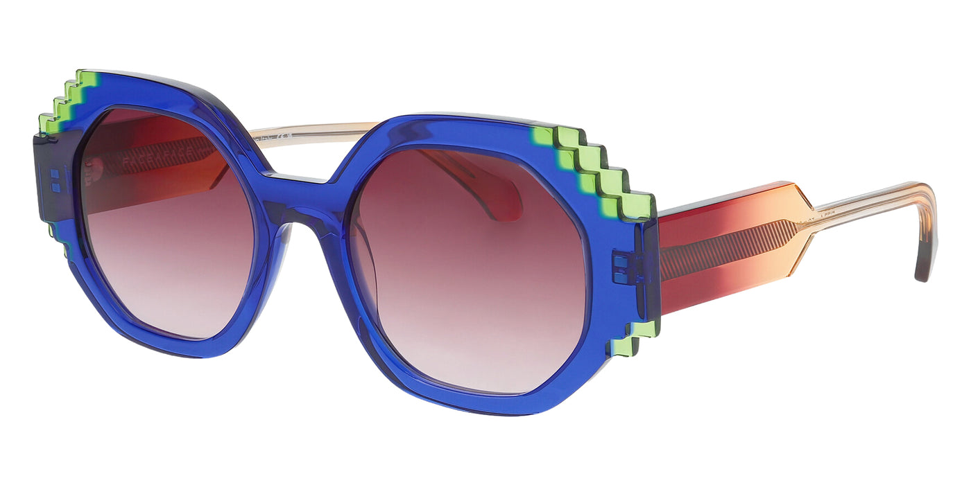 Face a Face® FIZZ 1 Sunglasses - 1682 - ULTRA BLUE TRANSPARENT