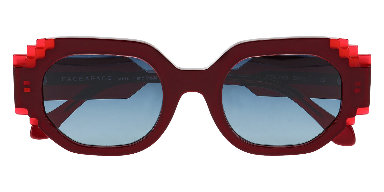 Face a Face® FIZZ 2 Sunglasses - 2921 - BORDEAU CRYSTAL TOP