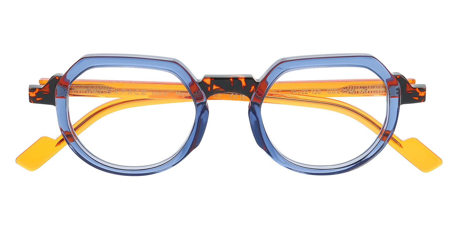 Face a Face® FLICKER 1 FAF FLICKER 1 2546 51 - Transparent Storm Blue Eyeglasses