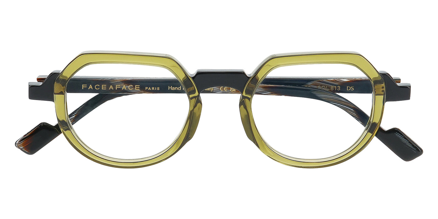 Face a Face® FLICKER 1 FAF FLICKER 1 813 51 - Vert Lichen Laes Eyeglasses