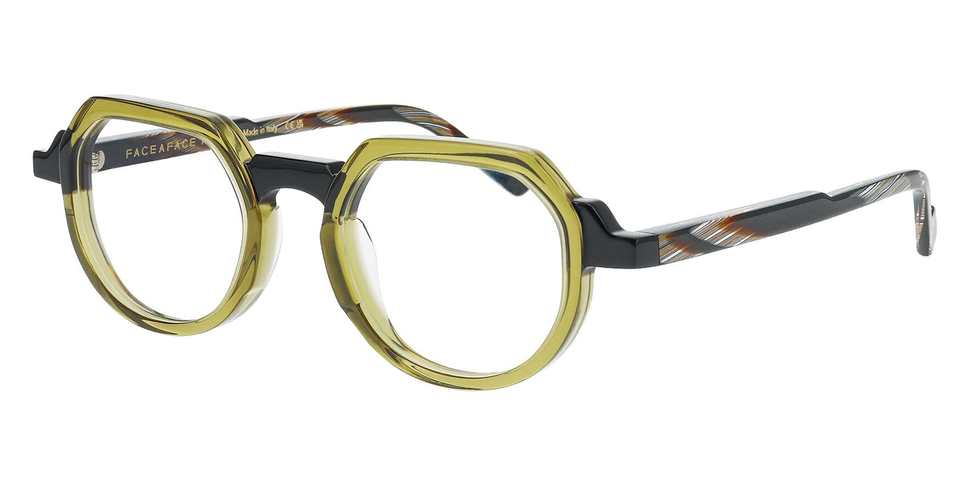 Face a Face® FLICKER 1 FAF FLICKER 1 813 51 - Vert Lichen Laes Eyeglasses