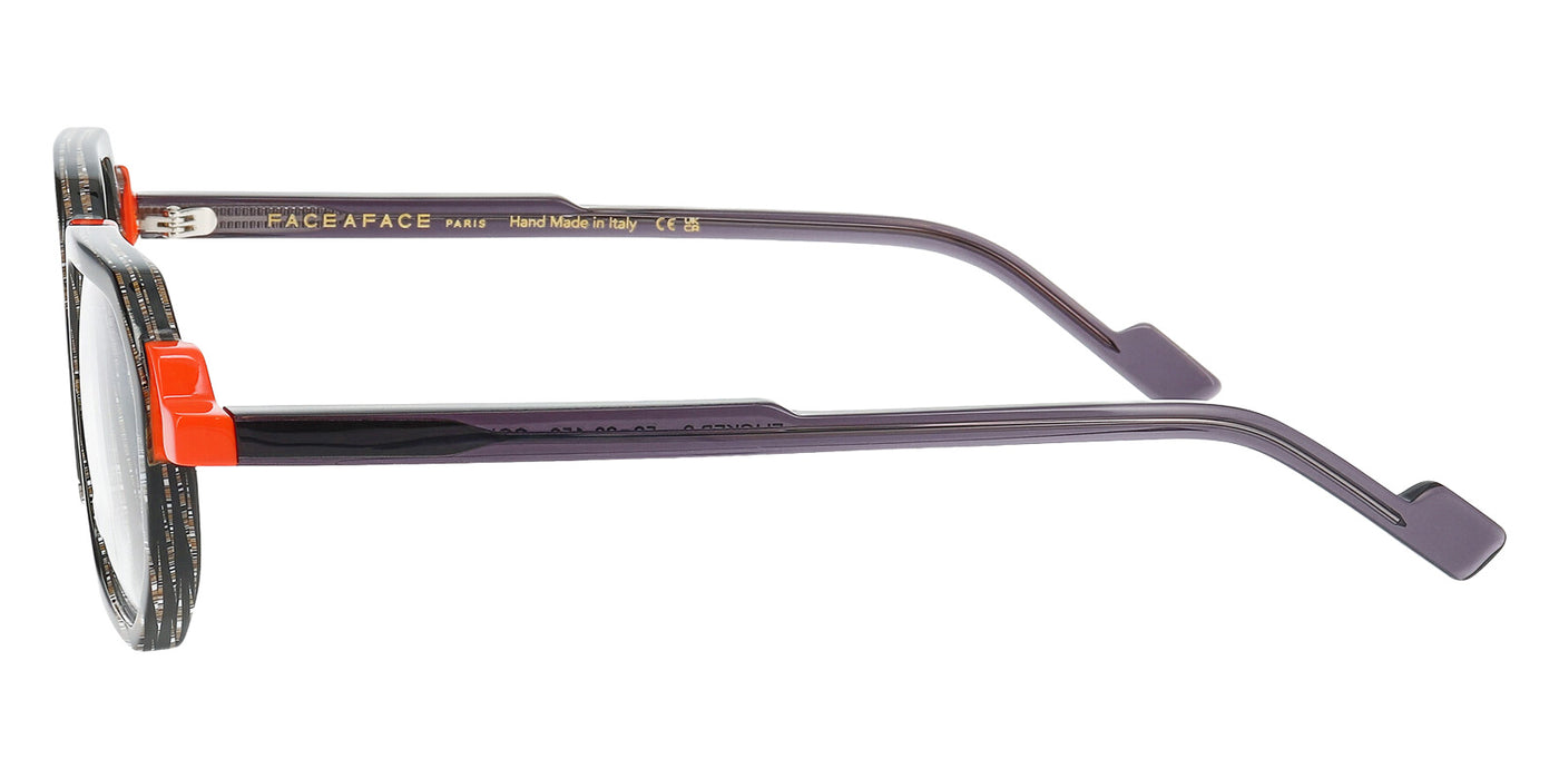 Face a Face® FLICKER 2 FAF FLICKER 2 857 52 - Black Horn Eyeglasses