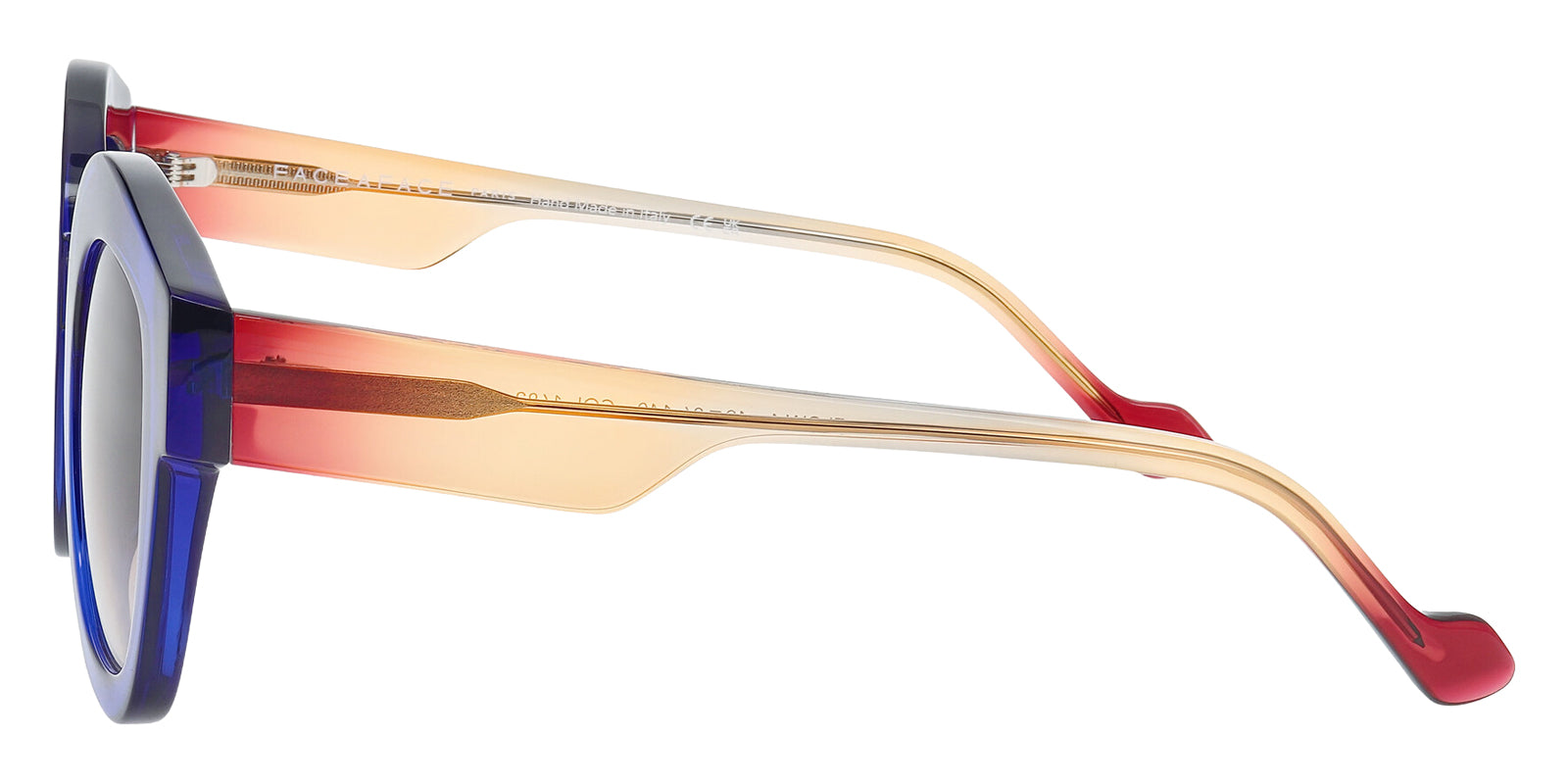 Face a Face® FLOW 1 Sunglasses - 1682 - ULTRA BLUE TRANSPARENT