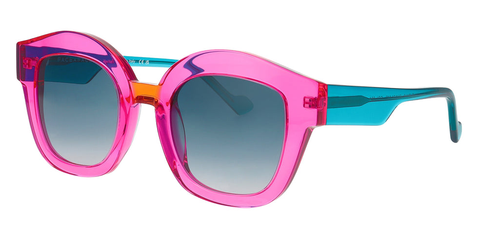 Face a Face® FLOW 2 Sunglasses - 0084 - ROSE FUSHIA TRANSPARENT