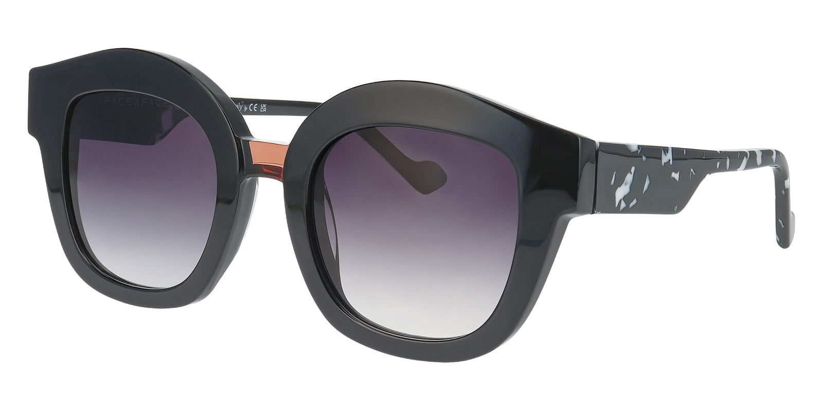 Face a Face® FLOW 2 Sunglasses - 0100 - BLACK