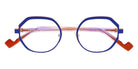 Face a Face® FOLD 1 FAF FOLD 1 9620 49 - Matt Flashy Blue Eyeglasses