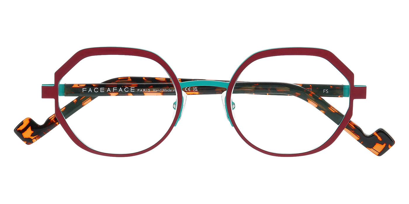 Face a Face® FOLD 1 FAF FOLD 1 9901 49 - Violet Grenat Eyeglasses