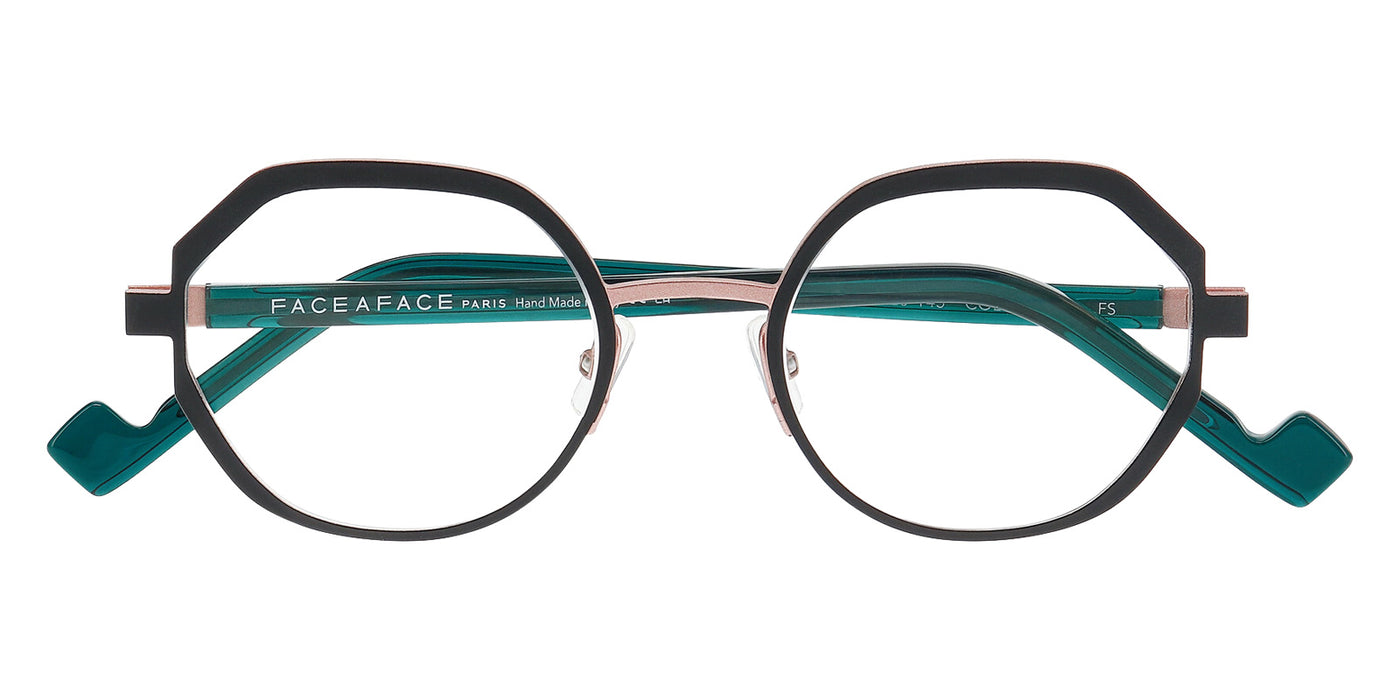 Face a Face® FOLD 1 FAF FOLD 1 TM10 49 - Dark Black Eyeglasses