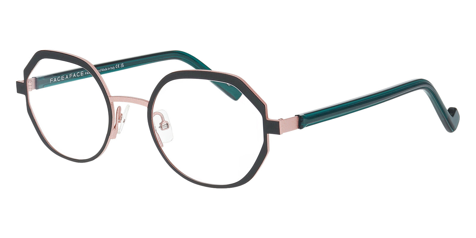 Face a Face® FOLD 1 FAF FOLD 1 TM10 49 - Dark Black Eyeglasses