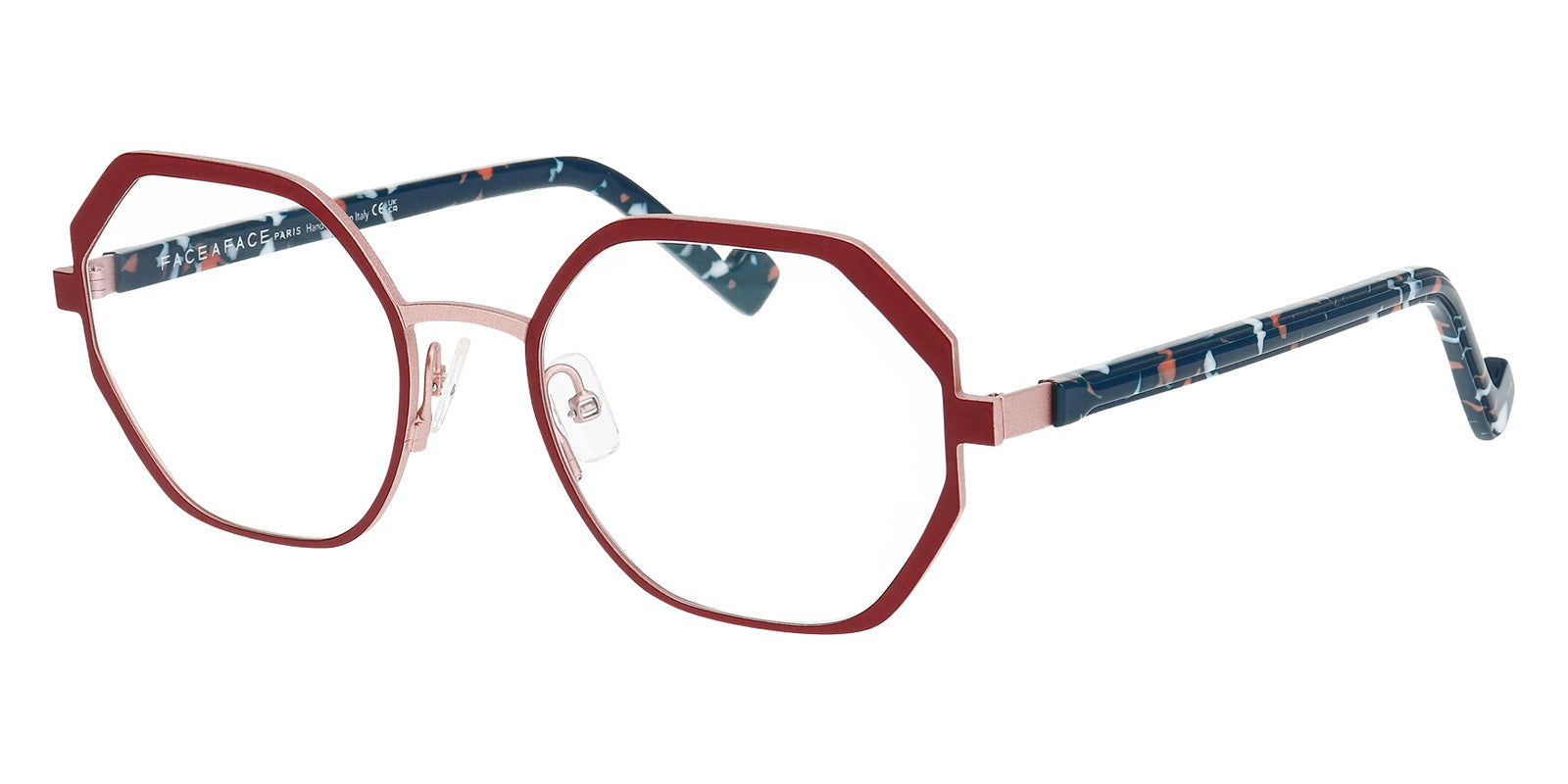 Face a Face® FOLD 2 FAF FOLD 2 28 53 - Burgundy Eyeglasses