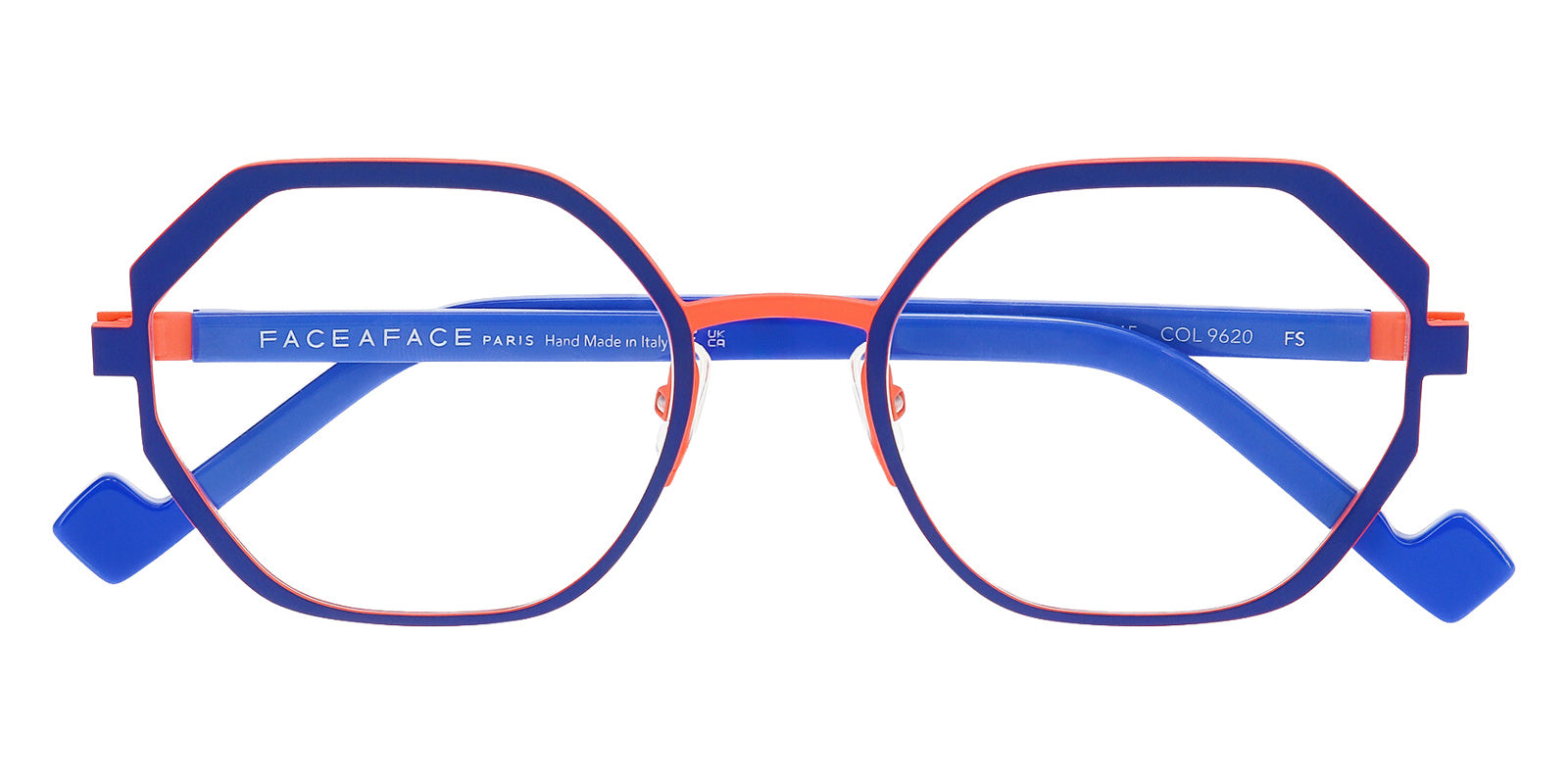Face a Face® FOLD 2 FAF FOLD 2 9620 53 - Matt Flashy Blue Eyeglasses
