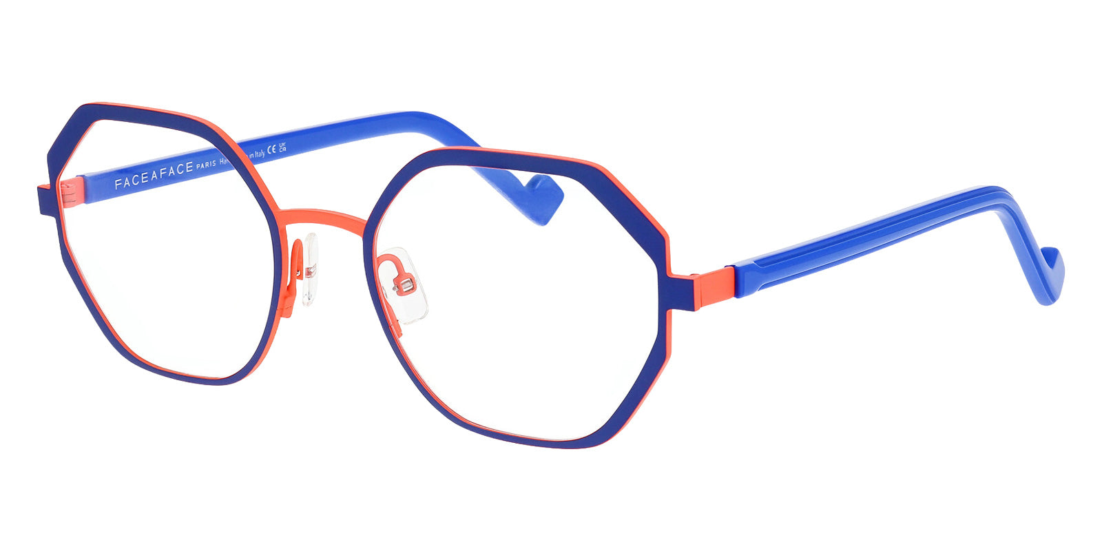 Face a Face® FOLD 2 FAF FOLD 2 9620 53 - Matt Flashy Blue Eyeglasses