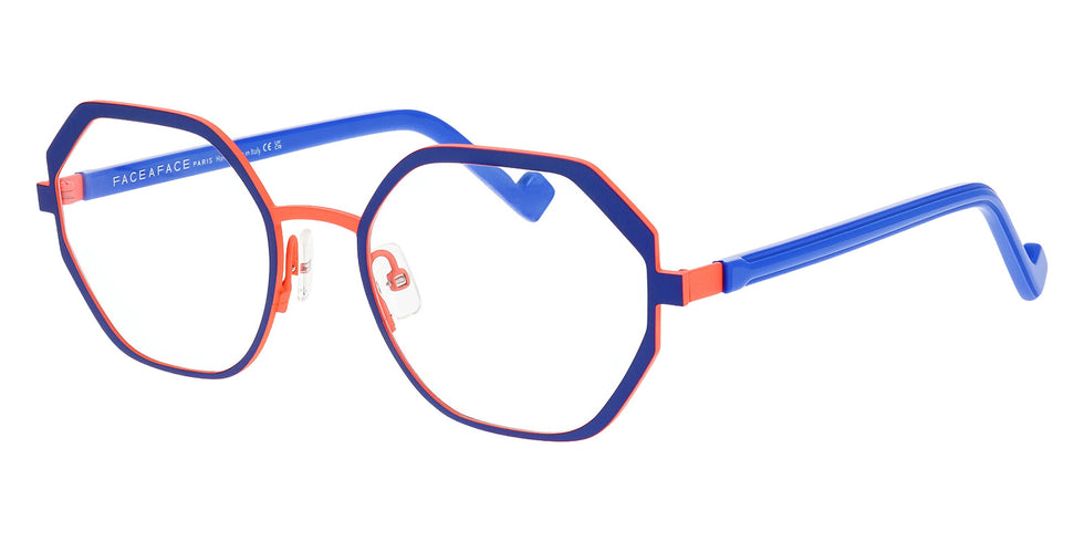 Face a Face® FOLD 2 FAF FOLD 2 9620 53 - Matt Flashy Blue Eyeglasses