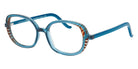 Face a Face® FOLLOW 1 FAF FOLLOW 1 3936 51 - Grey Petrol Transparent  Eyeglasses