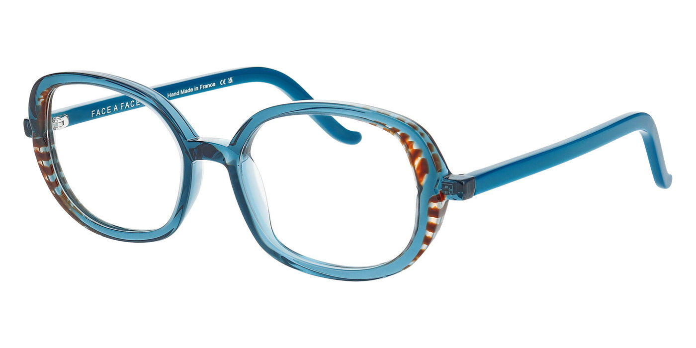 Face a Face® FOLLOW 1 FAF FOLLOW 1 3936 51 - Grey Petrol Transparent  Eyeglasses