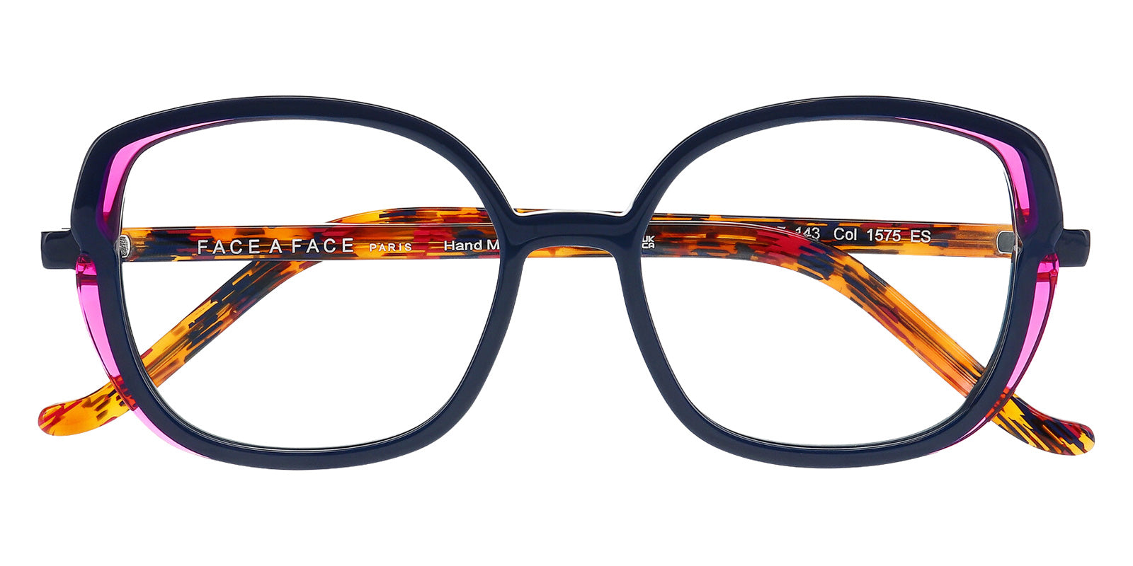 Face a Face® FOLLOW 2 FAF FOLLOW 2 1575 51 - Blue Purple Opaque  Eyeglasses