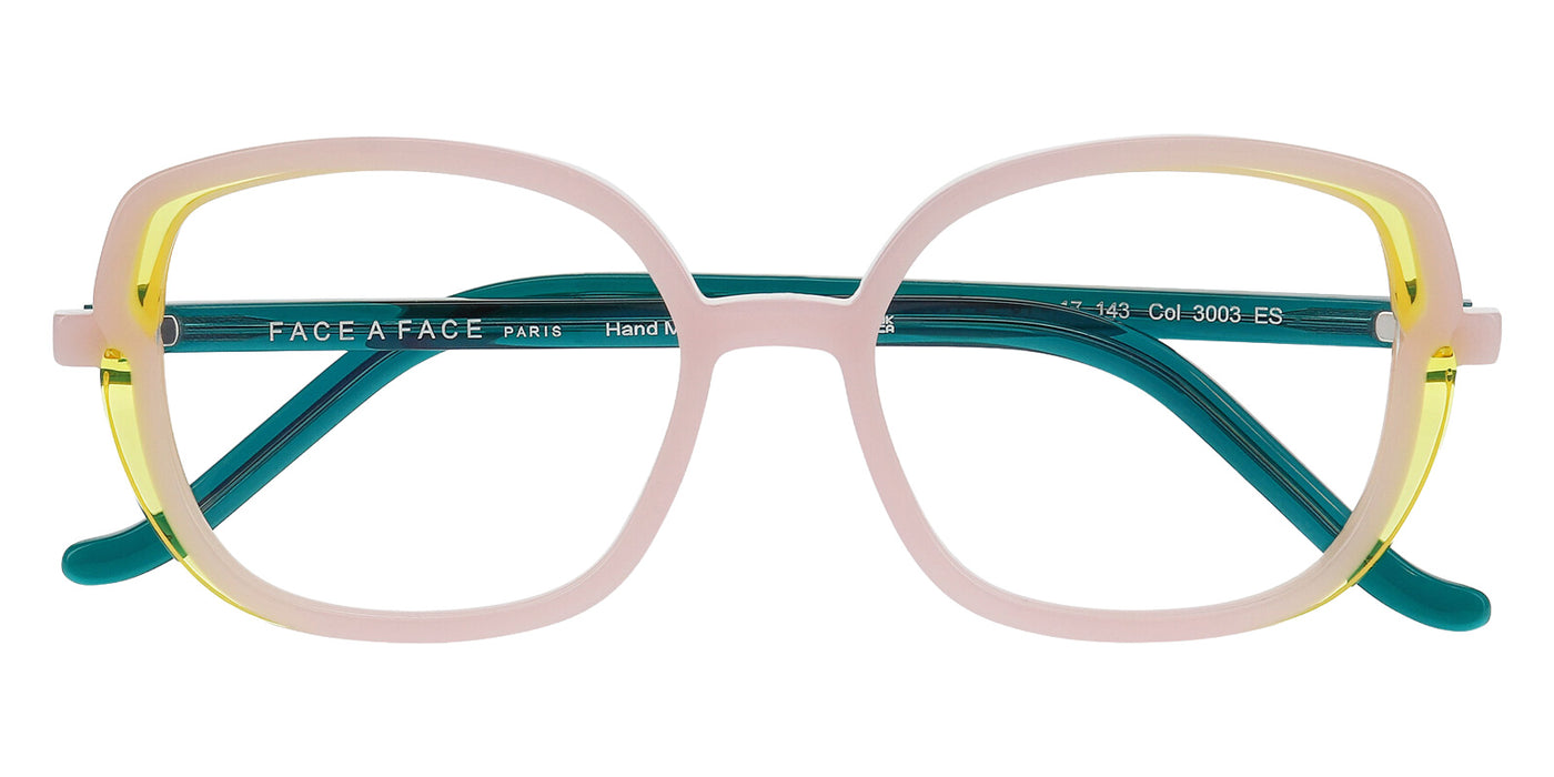 Face a Face® FOLLOW 2 FAF FOLLOW 2 3003 51 - Opaque Clear Pink  Eyeglasses