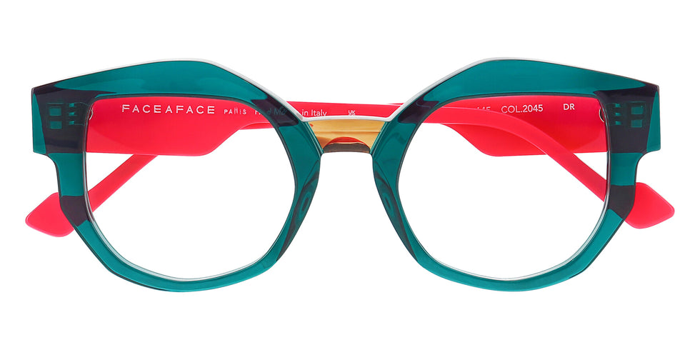 Face A Face® FRAMED 1 FAF FRAMED 1 2045 49 - Duck Blue (2045) Eyeglasses
