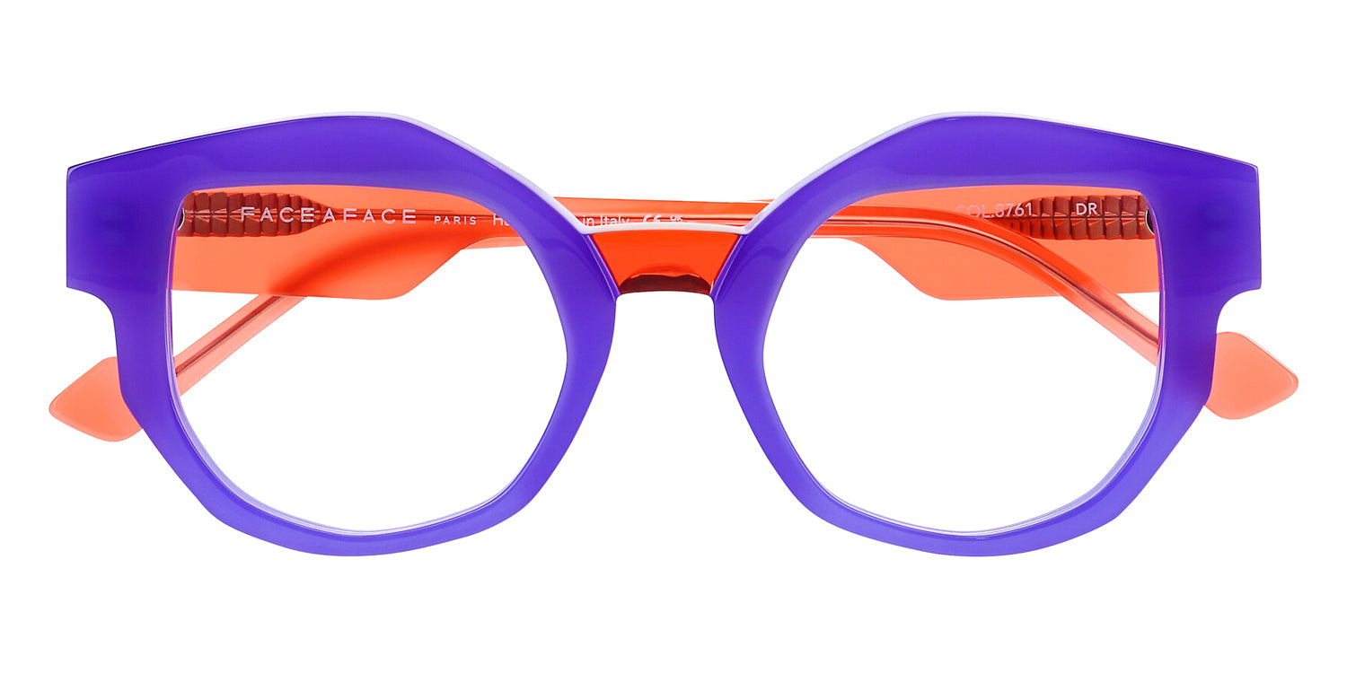 Face A Face® FRAMED 1 FAF FRAMED 1 8761 49 - Majorelle Opalescent (8761) Eyeglasses