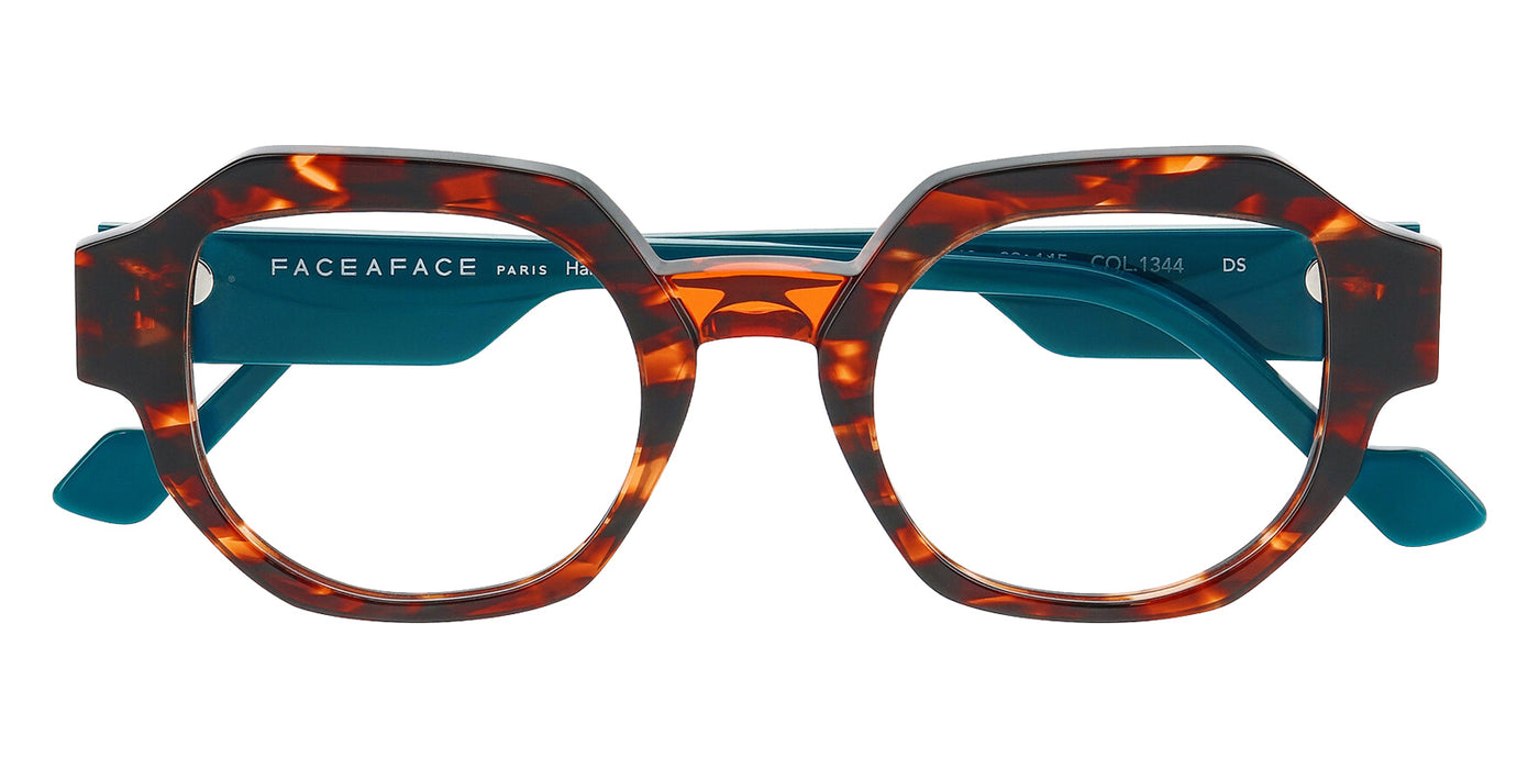 Face a Face® FRAMED 2 FAF FRAMED 2 1344 51 - Casablanca Warm Havana Eyeglasses