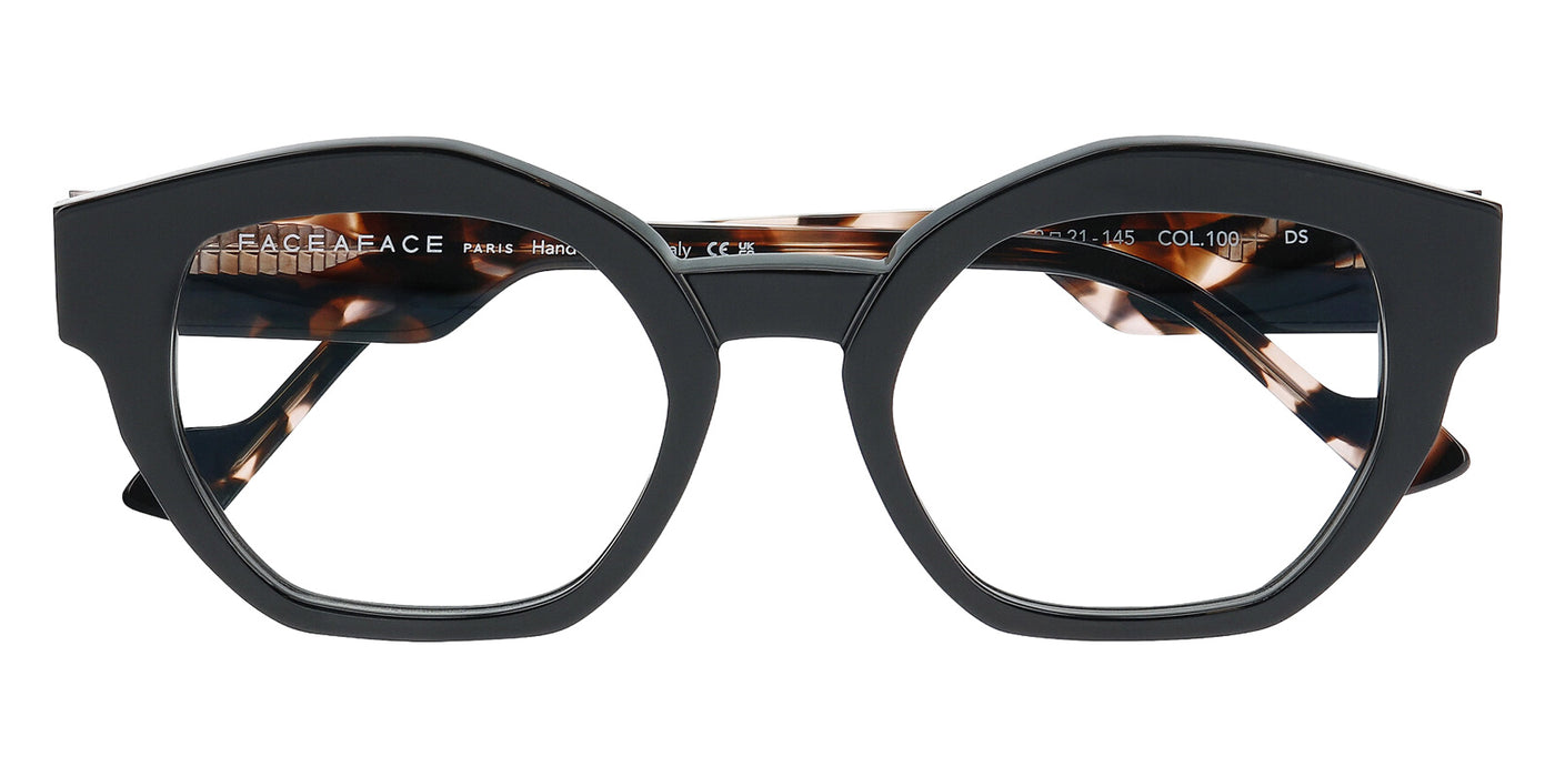 Face a Face® FRAMED 3 FAF FRAMED 3 100 52 - Black Eyeglasses
