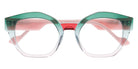 Face a Face® FRAMED 3 FAF FRAMED 3 1081 52 - Crystal Green Rose Eyeglasses
