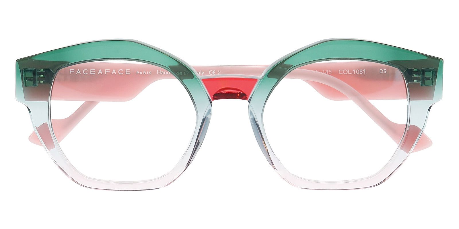 Face a Face® FRAMED 3 FAF FRAMED 3 1081 52 - Crystal Green Rose Eyeglasses