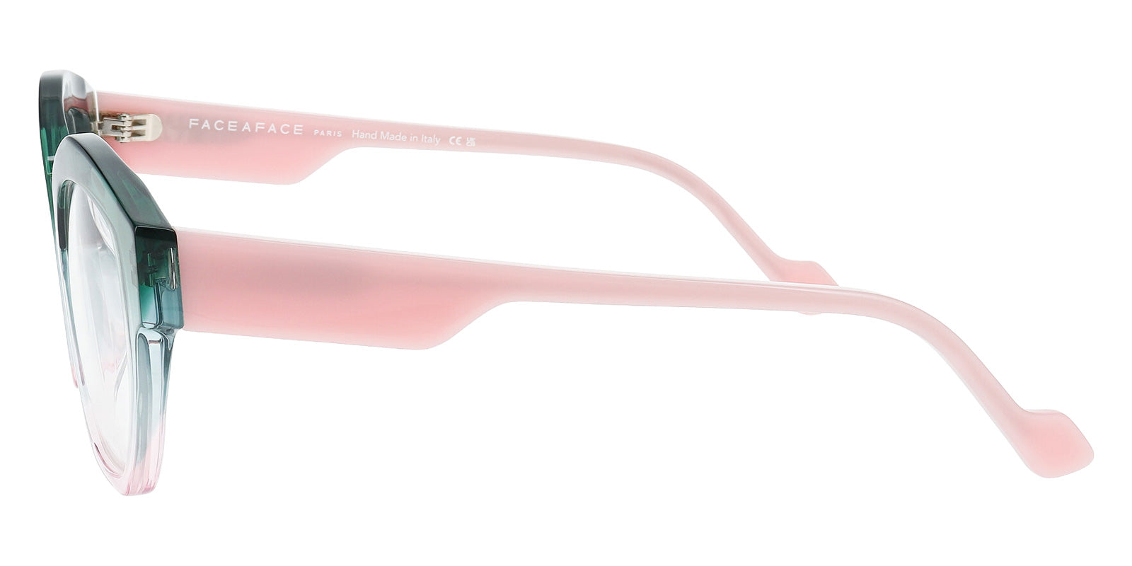 Face a Face® FRAMED 3 FAF FRAMED 3 1081 52 - Crystal Green Rose Eyeglasses