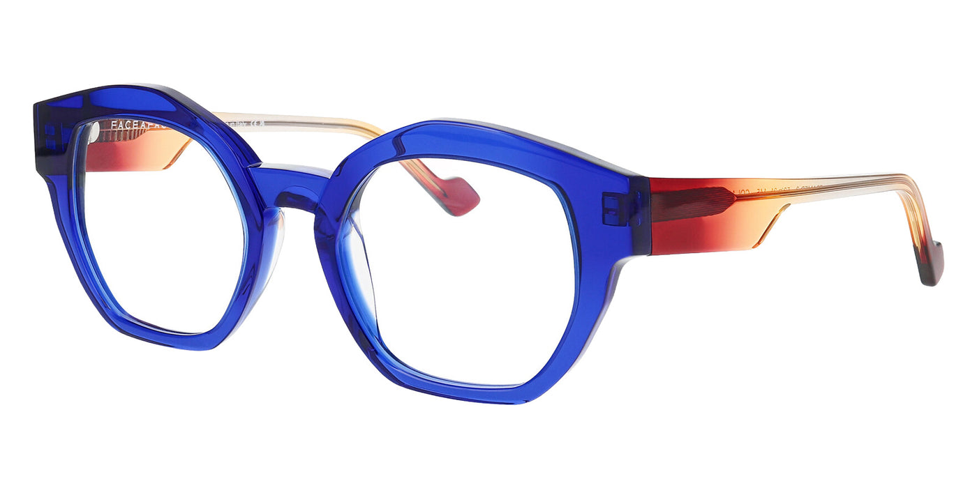 Face a Face® FRAMED 3 FAF FRAMED 3 1682 52 - Ultra Blue Transparent Eyeglasses